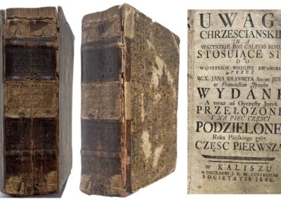 Uwagi chrzescianskie 1767 – 750 zł.